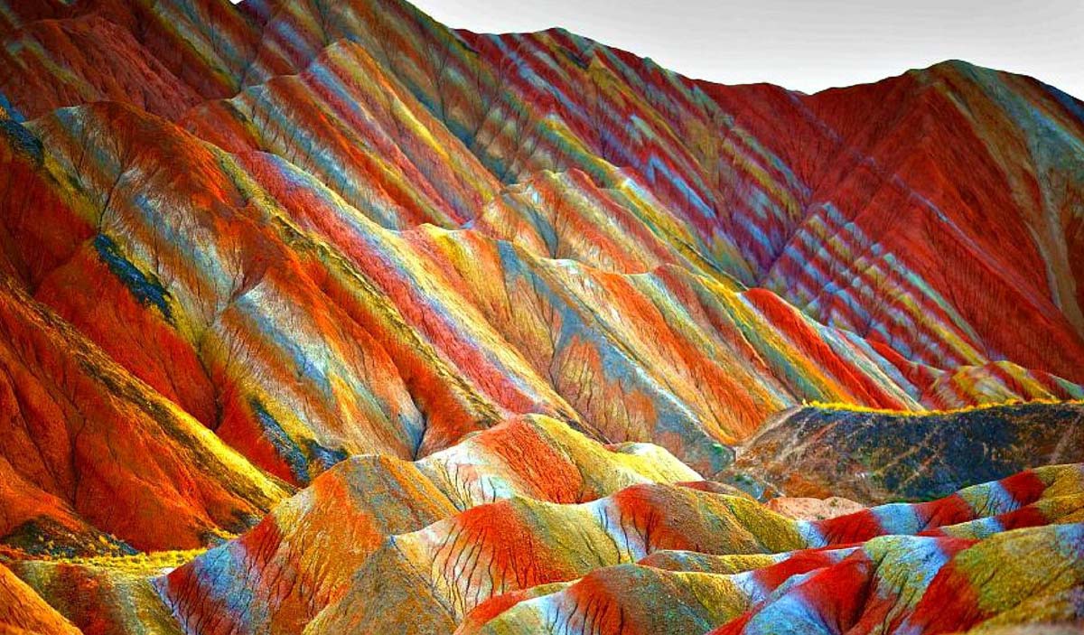 Una montagna di colori